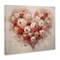 Stupell Industries Valentine Roses Heart Canvas Design by Arlington Prints